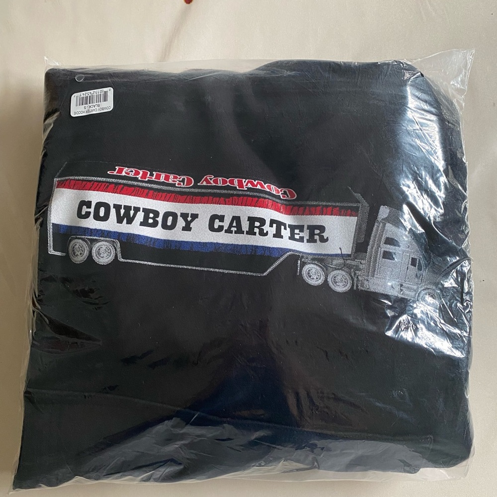 Cowboy Carter Black Hoodie